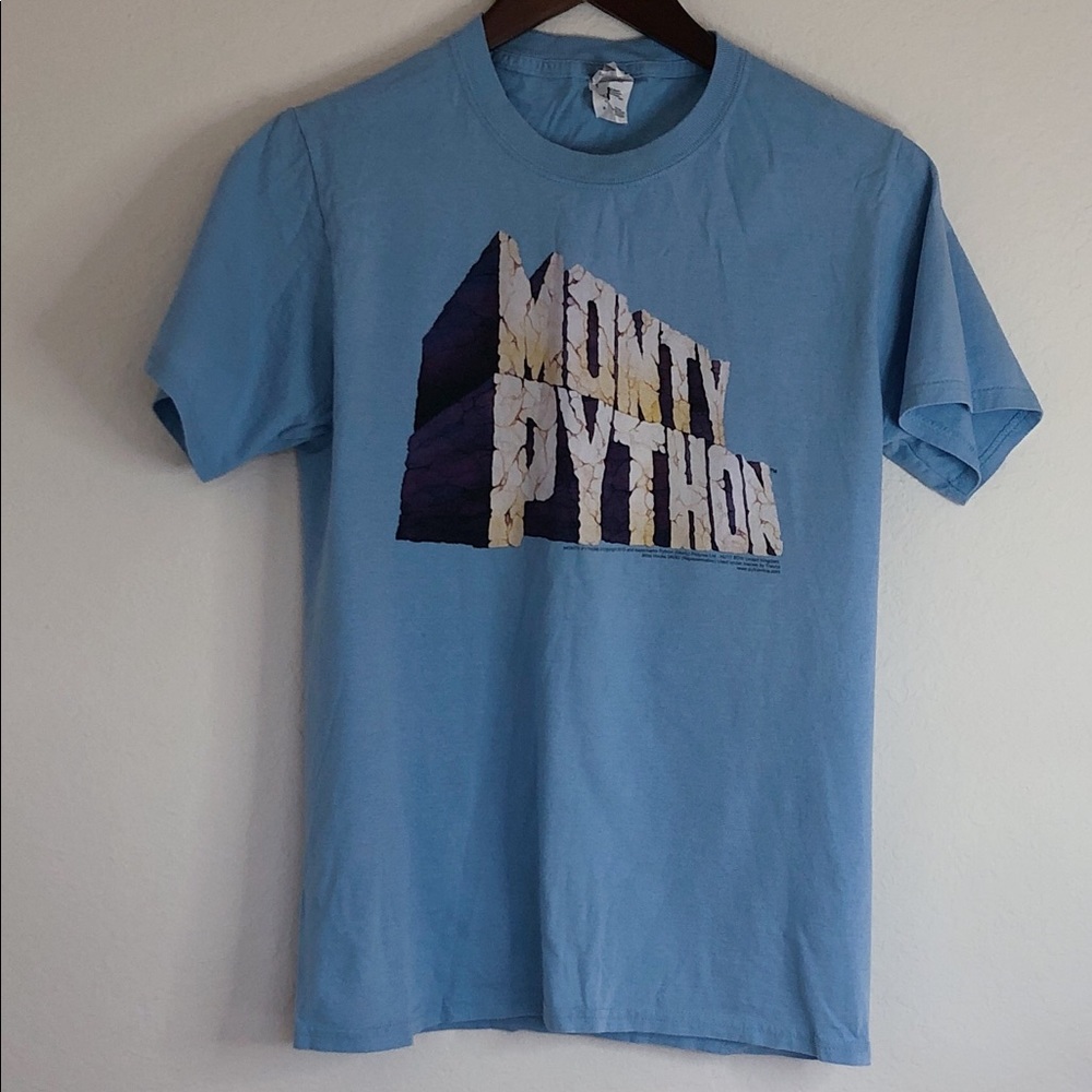Monty Python Graphic Tee light blue